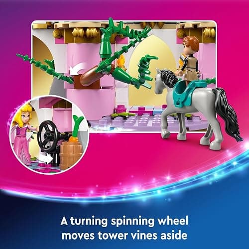 LEGO Disney Princess Maleficent’s Dragon Form Building Set for Kids and Sleeping Beauty Fans, Disney Princess Figure, Castle Toy, Fun Gift Idea for Girls and Boys Ages 7 Plus Who Love Aurora, 43240 thumbnail 4