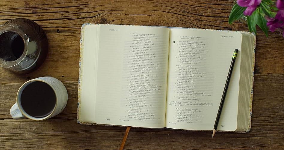 ESV Single Column Journaling Bible, Artist Series (Cloth over Board, Jessica Dennis Bush, Flourish): Holy Bible, English Standard Version thumbnail 3