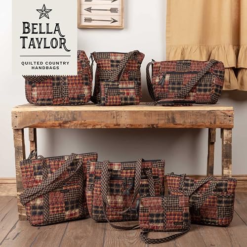 Bella Taylor Blakely - Hobo Shoulder Bag for Women - Lightweight Quilted Fabric Purse with Pockets thumbnail 2