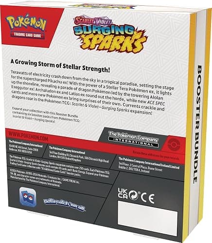 Pokemon TCG: Scarlet & Violet - Surging Sparks Booster Bundle thumbnail 4