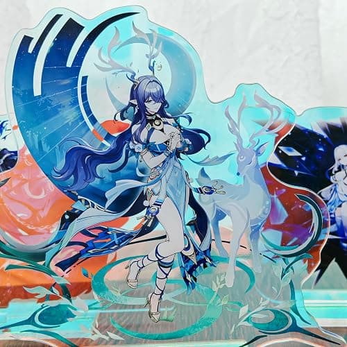 Rainteam Characters Acrylic Stand Figure,Colorful and Exquisite Character Design for Game Fans' Collection (Durin) thumbnail 5