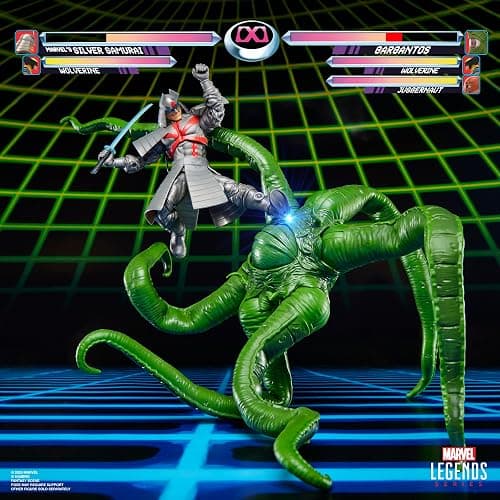 Marvel Legends Series Gamerverse Gargantos, Retro Video Game-Inspired Collectible 6-Inch Scale Action Figure thumbnail 8