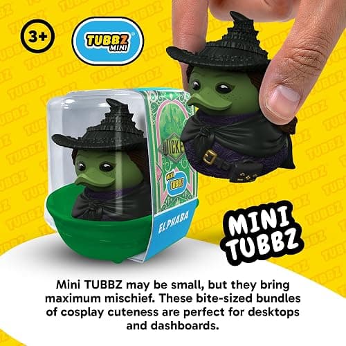 TUBBZ Mini: Hazbin Hotel - Valentino Cosplaying Rubber Duck Vinyl figure – Official Collectible for Fans of Hellaverse thumbnail 4