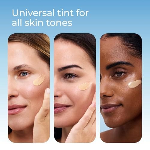 Eucerin Sun Tinted Age Defense Face Sunscreen Lotion SPF 50 with Hyaluronic Acid, Tinted Sunscreen for Face, Blendable Tint for All Skin Tones, Non Comedogenic and Hypoallergenic, 2.5 Fl Oz Bottle thumbnail 5