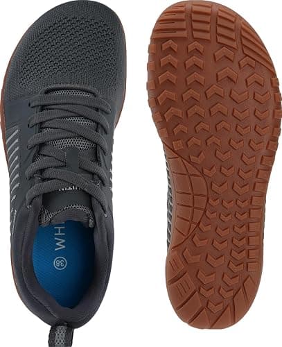WHITIN Women's Wide Barefoot Trail Running Shoes | Minimalist Hiking Footwear | Zero Drop | Flexible Traction thumbnail 5