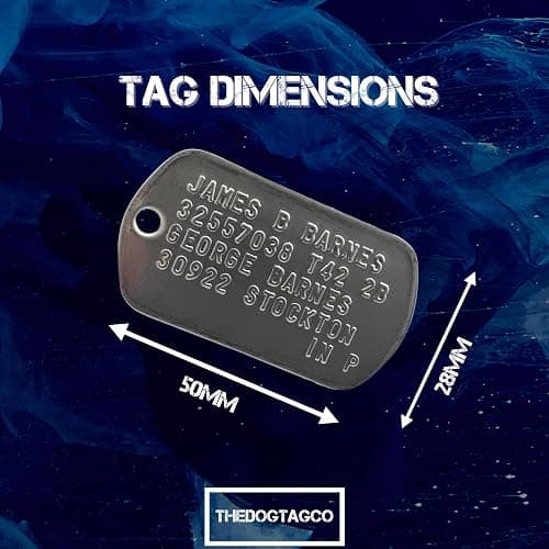 James Bucky Barnes Military Army Dog Tags - Stainless Steel - Ball Chain Included - Cosplay Prop thumbnail 8