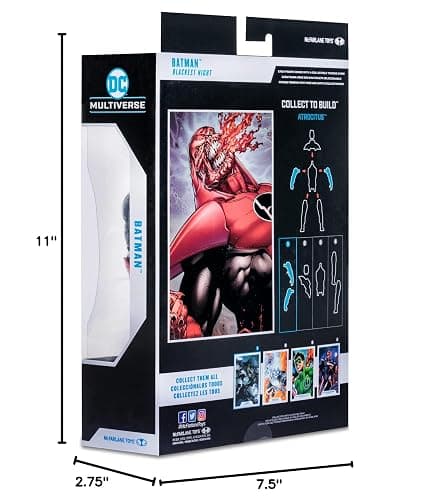 McFarlane Toys - DC Build-A 7IN Figures WV8 - Blackest Night - Batman thumbnail 2