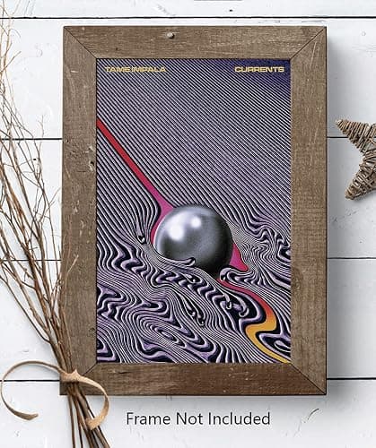 XIHOO Tame impala Currents - Music Album Cover Poster for room 12x18 inches（30cm x 46cm） Psychedelic Rock Frameless Gift-LT-007 thumbnail 4