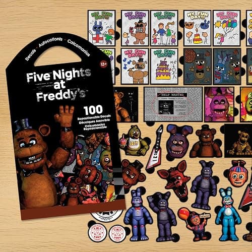 Five Nights at Freddys Decal Variety Pack (100-Pack) Decal Variety Pack - Image 1