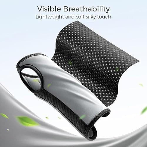 FREETOO Carpal Tunnel Wrist Brace Night Support Fit Left Hand for Work, Pain Relief Wrist Splint for Tendonitis, Arthritis, Sprain, Wrist Immobilizer Fit Women Men for Sleeping (XS, Black/Grey) thumbnail 4