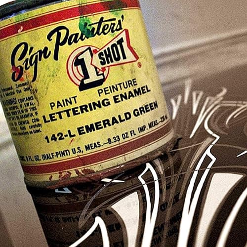 One Shot Color Kit White & Black with Pinstriping Touch-Up Brush thumbnail 5