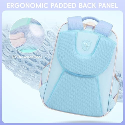 Tanou Girls Backpack Ergonomic School Bag Girl Children's Backpacks Cute Rucksack Kids for Primary Junior School, 20 Liters thumbnail 5