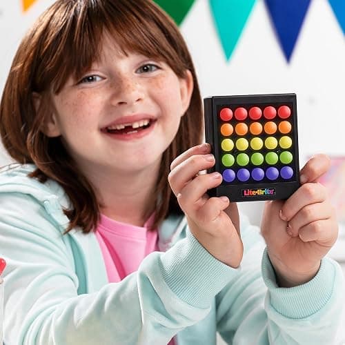 Lite Brite Mini Touch, Create Art with Light, Enhances Creativity, Gift for Girls and Boys Ages 6+ thumbnail 5