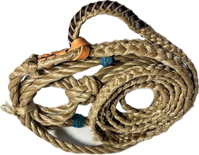 Steer Rope Riding Rope Right/Left-Hand Length with Knot 10' 6" High Strength |Polypropylene Rope| Rope Knots| Steer Riding Rope Comfortable and Durable thumbnail 3