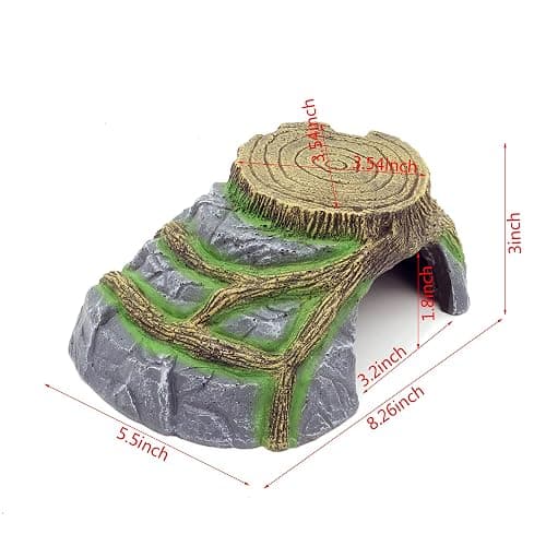 Bearded Dragon Tank Accessories Medium Reptile Hide Reptile Hides and Caves for Gecko thumbnail 2