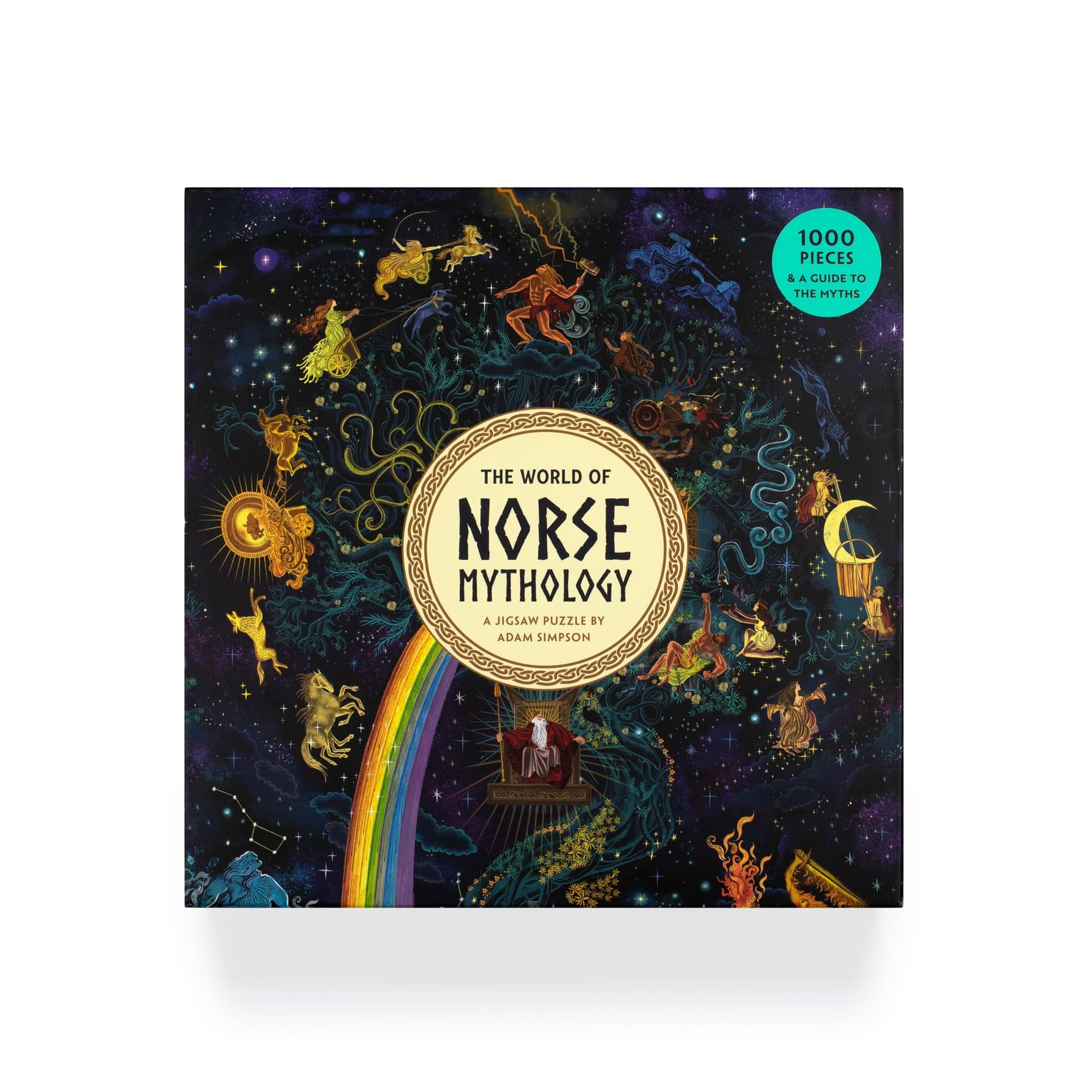The World of Norse Mythology a 1000-piece Jigsaw Puzzle: A Puzzle by Adam Simpson thumbnail 8
