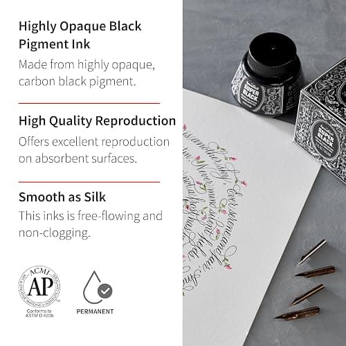 Speedball Super Black India Ink, 2-Ounce thumbnail 2