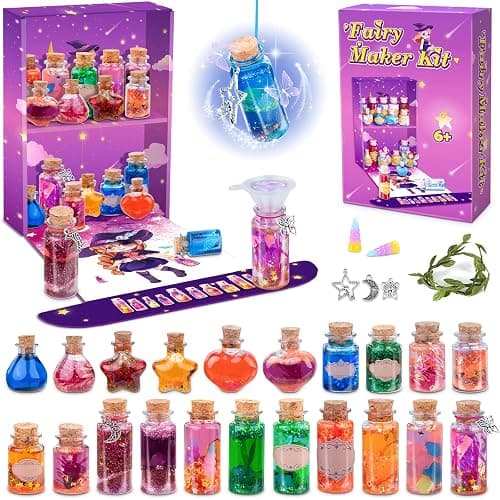 FairyMaker Potion Making Kit Children, Arts and Crafts Potions Kits for Kids, Creative DIY Fairy Toys & Magic Potions for 6 7 8 9 10 Years Old Girls, Birthday Gifts for Girls - Image 1