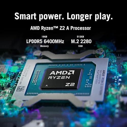 ASUS ROG Xbox Ally 7” 1080p 120Hz Gaming Handheld Touchscreen AMD Ryzen™ Z2 A 16GB RAM 512GB SSD White thumbnail 3