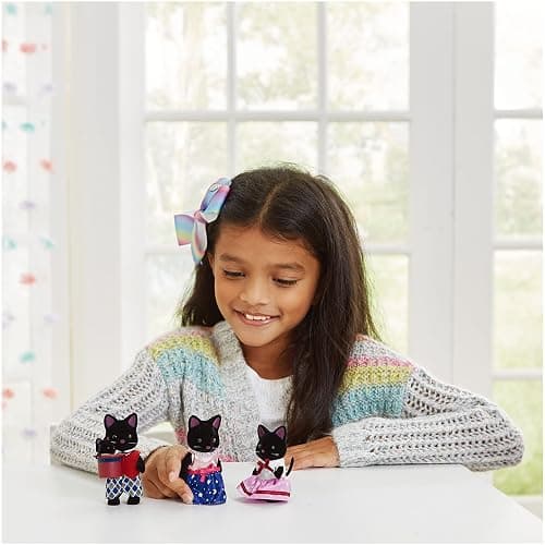 Sylvanian Families Doll Hoshizora cat Family thumbnail 5