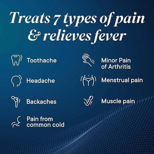 Advil Pain Reliever and Fever Reducer, Relief Medicine with Ibuprofen 200mg for Headache, Backache, Menstrual and Joint Pain Relief - 10 Coated Tablets (Pack of 4) thumbnail 4