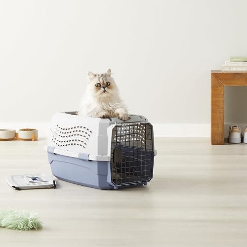 Amazon Basics Two-Door Top-Load Hard-Sided Pet Travel Carrier, 58.4 cm thumbnail 9