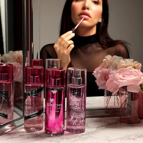 Bebe Sheer Body Mist - Body Spray for Women - Sensual & Flirtatious Women's Fragrance with Citrus Cocktail, Pink Peony & Sandalwood Notes Long-Lasting Fragrance Mist - 8.4 Fl Oz thumbnail 8