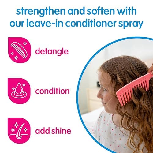 So Cozy Detangler & Leave In Conditioner Spray - Hair Detangler Spray for Kids - Paraben-Free Leave In Hair Conditioner & Detangling Spray for Frizzy Hair (8 fl oz) thumbnail 2