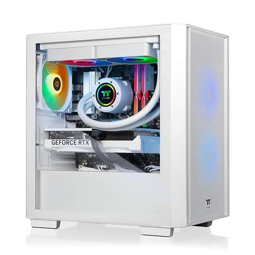Thermaltake LCGS Versa i570S Gaming Desktop (Intel Core™ i9-14900KF, 32GB 6000MT/s DDR5 RGB Memory, NVIDIA GeForce® RTX 5070, 1TB NVMe M.2, WiFi, Windows 11) H16S-B760-570-LCS - Image 1