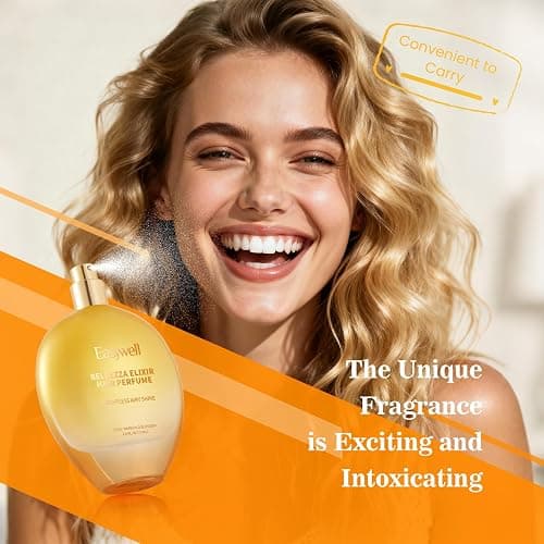 EASYWELL Hair Perfume for Women, Eau De Toilette Spray with Vitamin B5, Moisturizing & Nourishing Hair, Clean Fragrances Hair Spray Women, Daily Hair Repair Mist, Lemo Marigold Blossom, 2.5 fl oz thumbnail 7