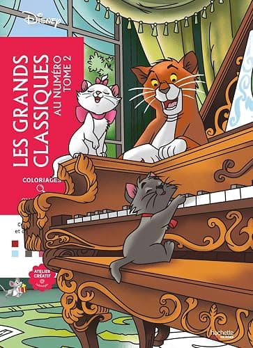 Coloriages au numéro - Grands classiques Tome 2 - Image 1