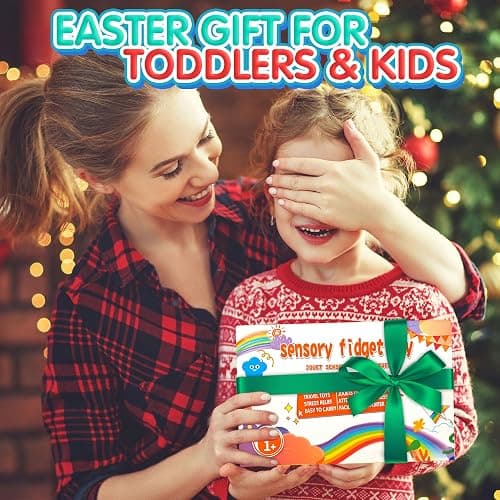 Christmas Stocking Stuffer Gift for Toddler Grandkid Boys Dinosaur Color Sorting Sensory Toy Fine Motor Roadtrip Travel Essential Autism Dementia Fidget Preschool Classroom Activities for Kid Aged 3-5 thumbnail 6