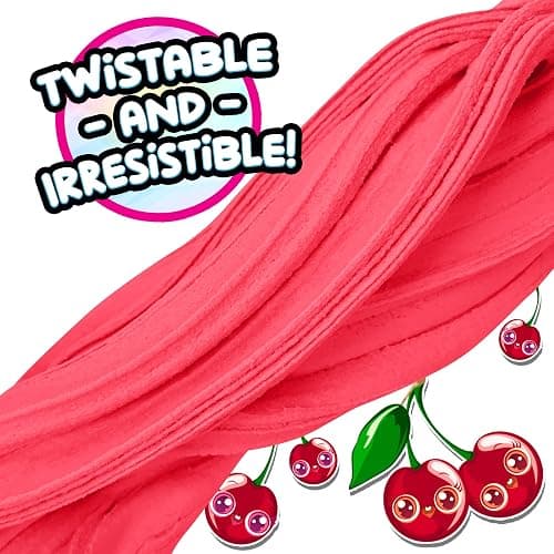 COMPOUND KINGS Fluffy Butter Cloudz Compound Bucket for Girls & Boys | Sensory Toys | Non-Toxic & Non-Sticky | Stress Relieving Tactile | (Red Cherry) thumbnail 9