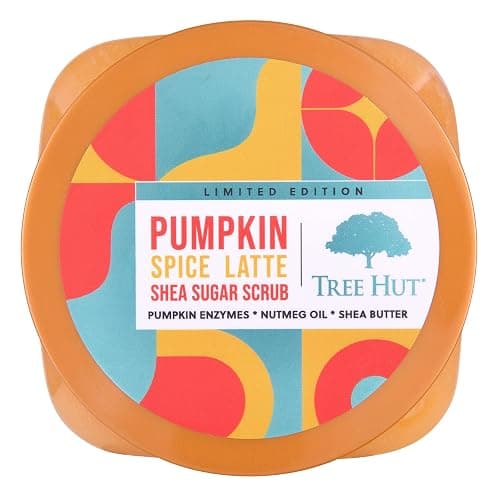 Tree Hut Pumpkin Spice Latte Shea Sugar | Exfoliating Body Scrub Removes Dead, Dry Skin for a Soft & Hydrated Feel | Limited Edition Fall | Nourishing Essential Body Care | 18 fl oz. thumbnail 2