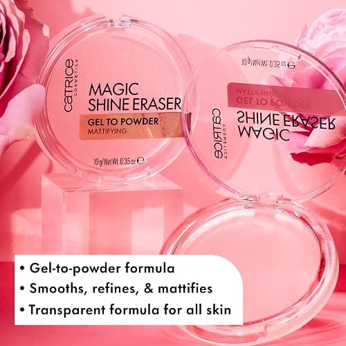 Catrice | Magic Shine Eraser Gel-To-Powder | Instant Matte, Soft-Focus Effect | Transparent, Travel-Friendly Formula | Vegan & Cruelty Free thumbnail 3