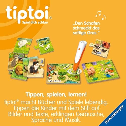 Ravensburger tiptoi 00108 - Alle Meine Tierkinder - Lernspiel ab 2 Jahre - tiptoi Spiel ab 2 - Geburtstagsgeschenke thumbnail 5