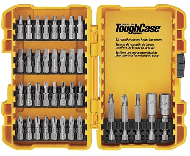 DEWALT 20V MAX* Cordless Drill / Driver Kit with Screwdriver/Drill Bit Set, 100-Piece (DCD771C2 & DWA2FTS100) thumbnail 12