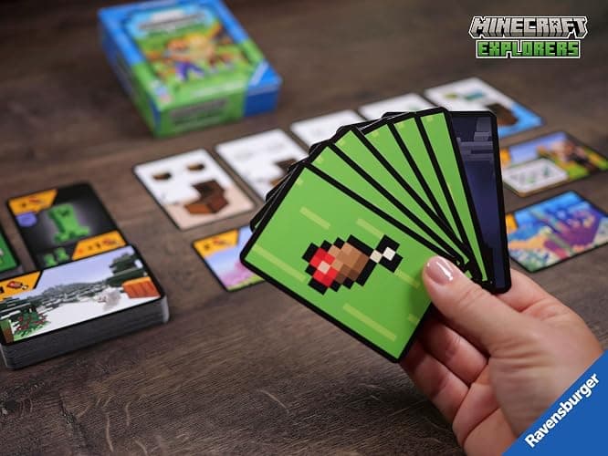 Ravensburger 21580 Minecraft Explorers - Cooperative Card Game for 2-4 People Ages 8 and up thumbnail 2