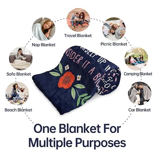 GiltGlimmer Friendship Gifts for Women Christmas, Best Friend Birthday Gifts for Women, Best Friend Blanket Gift, to My Bestie Throw Blanket for Mothers Day 60" x 50" thumbnail 7