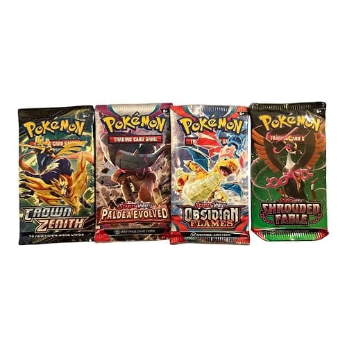 Pokemon Tcg: 4 Booster Packs - 40 Cards Total| Value Pack Includes 4 Blister Packs Of Random Cards | 100% Authentic Expansion Packs thumbnail 3