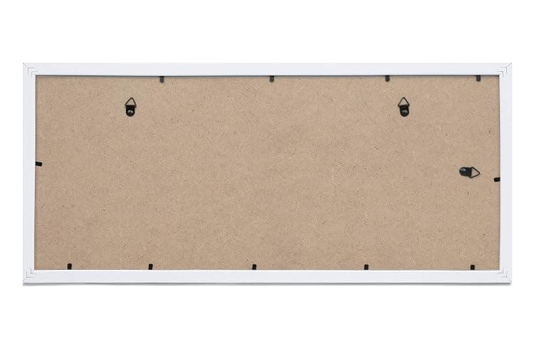 ARPAN MDF 4, Multi Aperture Modern Photo Picture Frame with Mount, White thumbnail 4
