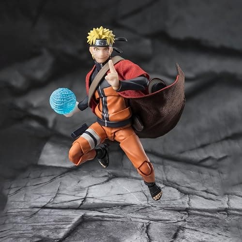 TAMASHII NATIONS Naruto Uzumaki Sage Mode Savior of Konoha Ver. Fig. 14.5 cm Naruto Shippuden SH figuarts p thumbnail 2