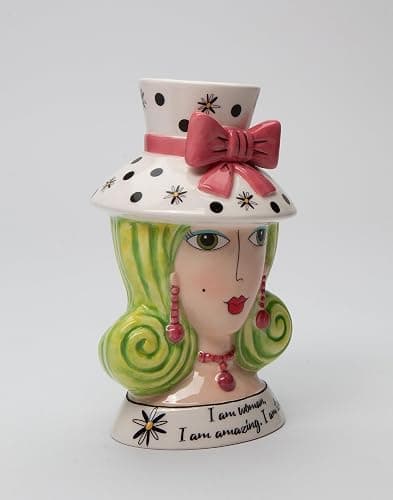 Cosmos Gifts 62610 "I' am Woman. I' am Amazing. I' am Tired Lady Makeup Brush Holder/Vase thumbnail 8