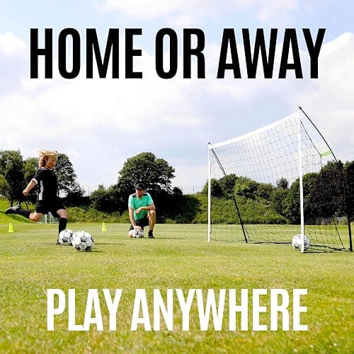 QUICKPLAY Kickster Soccer Goal Range – Ultra Portable | Quick and Easy Set Up | Includes Net and Carry Bag | Available in 7 Sizes | Backyard Soccer Net for Kids & Adults [Single Goal] thumbnail 8