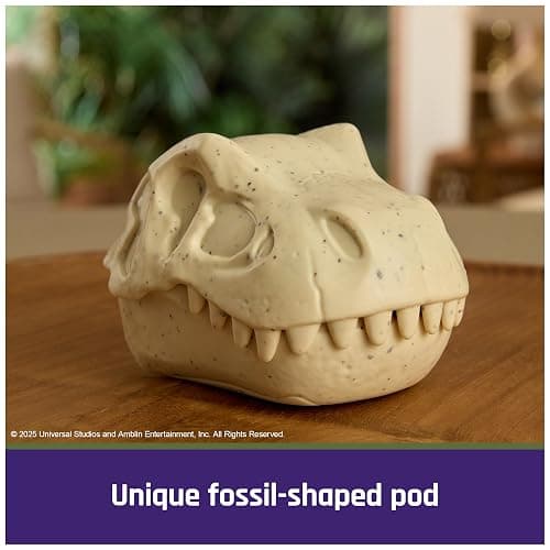 BITZEE, Jurassic World Interactive Dinosaur Toy with 25 Dinosaurs Inside, Reacts to Touch, Pods Connect & Interact, Digital Pet Kids Toys for Ages 5 and up thumbnail 7
