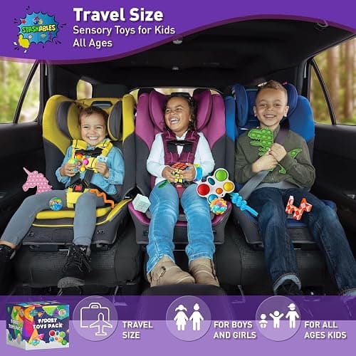 75 pcs Fidget Toys Kids Pack - Pinata Fillers, Party Bag Fillers, Classroom Prizes, Stress Relief Toys, Goodie Bag Fillers and Rewards for ADHD, Autism Bulk Fidgets Box Gifts, Toys for Boys and Girls thumbnail 4