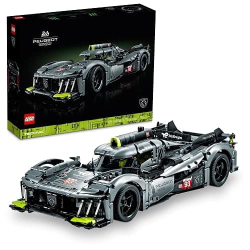 LEGO Technic Peugeot 9X8 24H Le Mans Hybrid Hypercar 42156 Collectible Race Car Building Kit for Adults and Teens, 1:10 Scale Racing Car Model, Gift for Motorsport Fans - Image 1