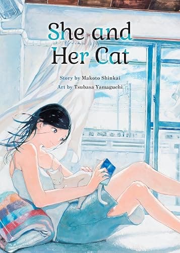 She and Her Cat - Image 1