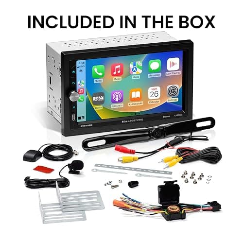 BOSS Audio Systems BVB9358RC Car Stereo – Wireless CarPlay Android Auto, Double Din, 7 Inch Touchscreen, Bluetooth, NO CD DVD Player, AM/FM Radio Receiver, Backup Camera, A/V Input, USB thumbnail 7