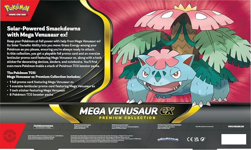 Pokémon TCG: Mega Venusaur ex Premium Collection Box thumbnail 2